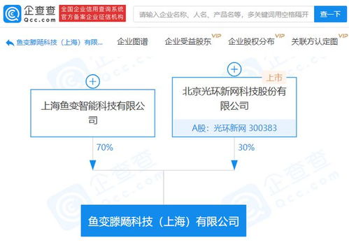 光環(huán)新網(wǎng)參股成立科技新公司，聚焦人工智能基礎(chǔ)軟件開(kāi)發(fā)